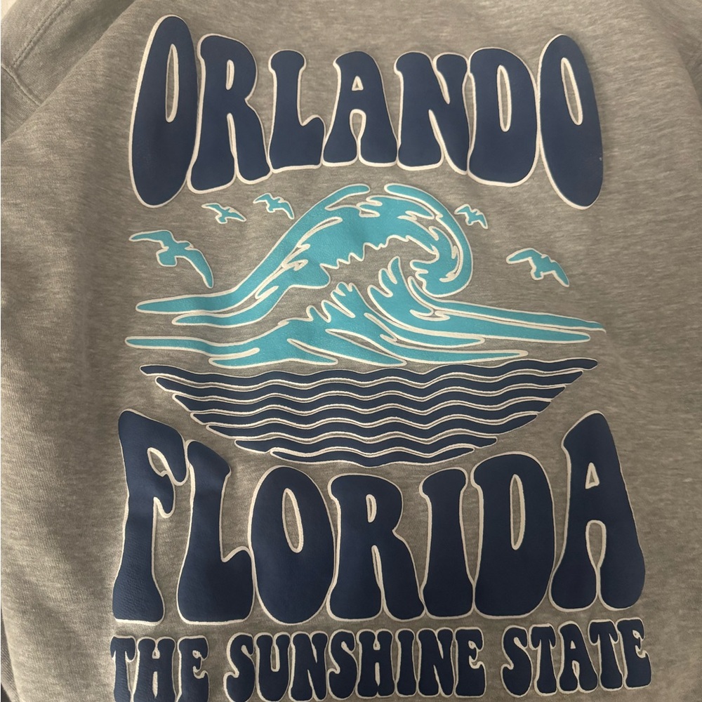 Gray Orlando Florida Sweatshirt